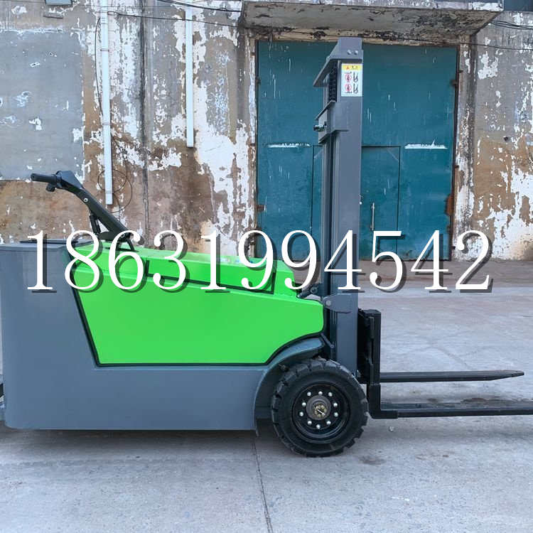 白城市小型电动叉车1吨2吨步行站驾式电瓶堆高充电装卸车液压升降车铲车